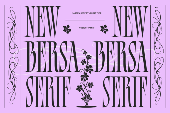 Bersa Serif: The Elegant Edge for Modern Branding