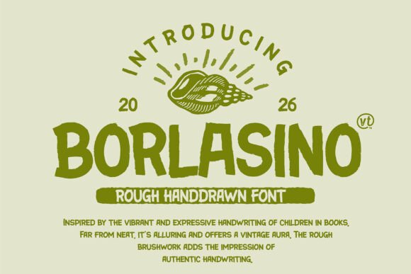 Borlasino: A Brush Font with Authentic Vintage Soul