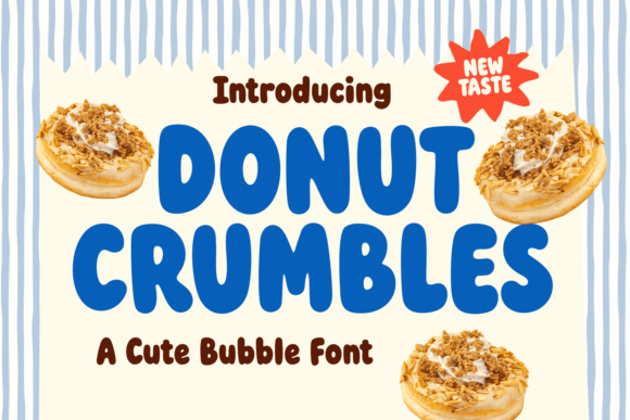 Donut Crumbles: The Font That Adds Instant Joy to Your Brand