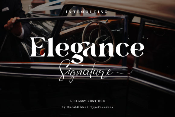 Elegance Signature: A Font Duo for Timeless Branding