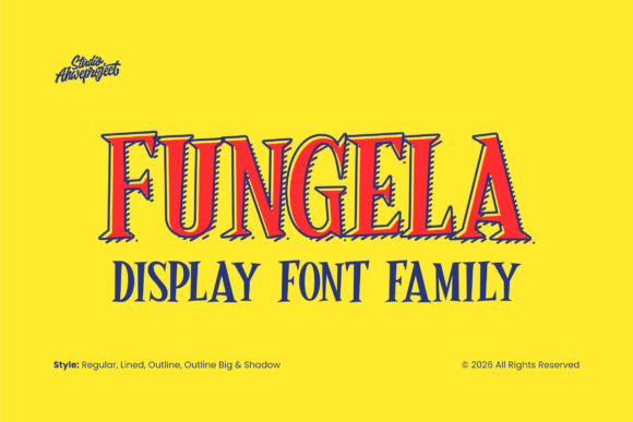 Fungela: The Bold, Retro Typeface That Demands Attention