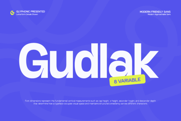 Gudlak: Defining the Friendly Tech Aesthetic in Modern Typography