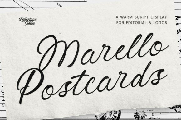 Marello Postcards: The Typeface That Feels Like a Handwritten Note