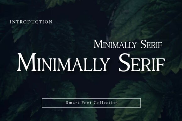 Minimally Serif: The Quiet Power of Elegant Simplicity