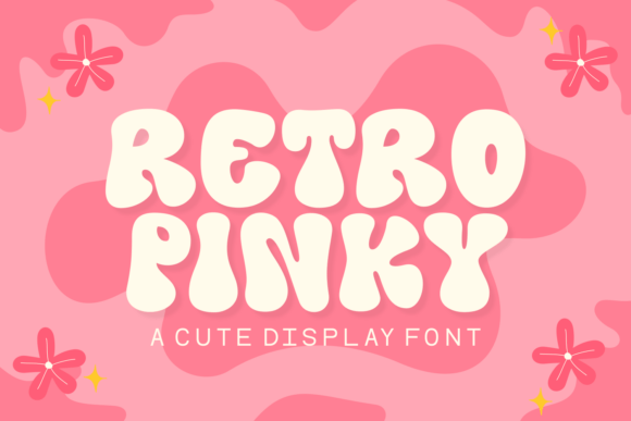 Retro Pinky: A Groovy Typeface for Modern Creativity