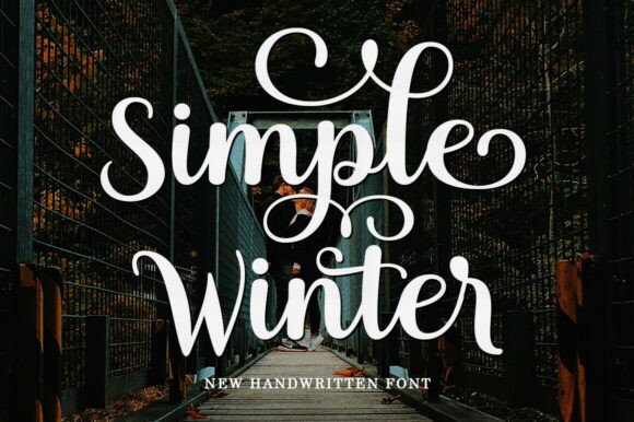 Simple Winter: A Font That Marries Classic Elegance with Modern Grace