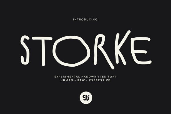 Storke: An Experimental Font for Authentic Design