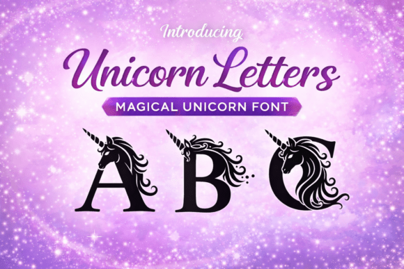 Unicorn Letters: A Font That Brings Whimsy to Your Brand
